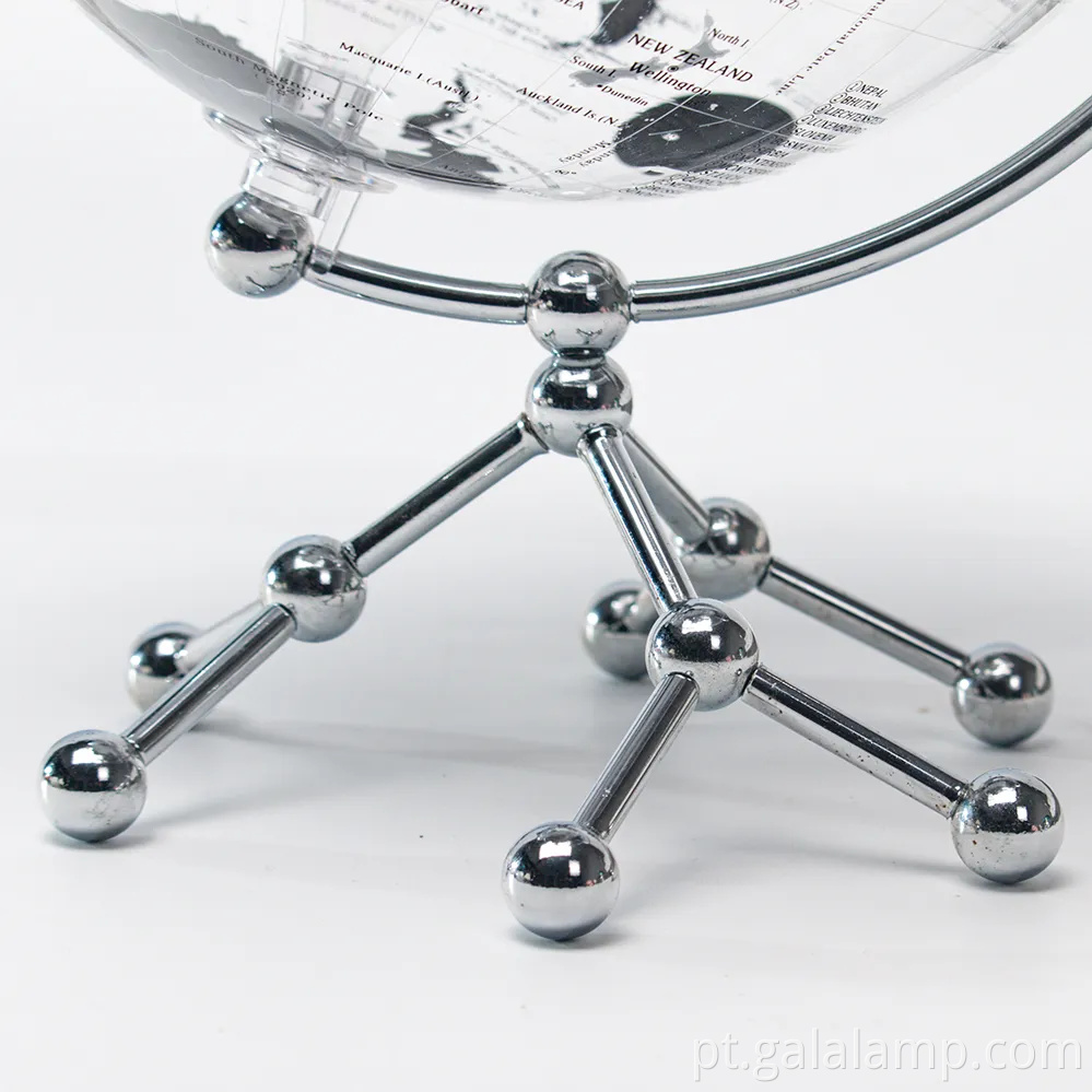 Lâmpada mundial de 8 polegadas elegante para casa e escritório